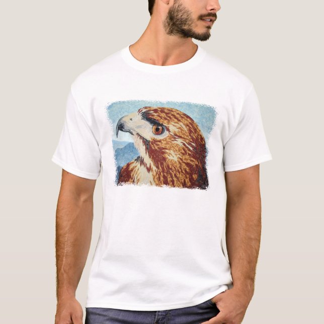 Mya - Rödstjärtad vråk T-shirt (Framsida)
