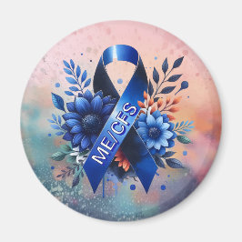 Myalgic Encephalomyelit ME/CFS Medvetenhet Ribbon Magnet