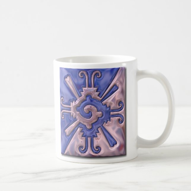 Myan Hunab Ku-glass Kaffemugg (Höger)