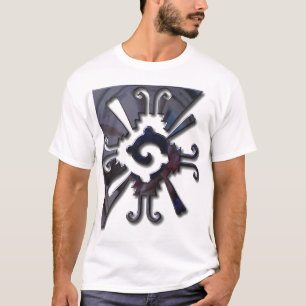 Myan Hunab Ku - svart krom Tee Shirt