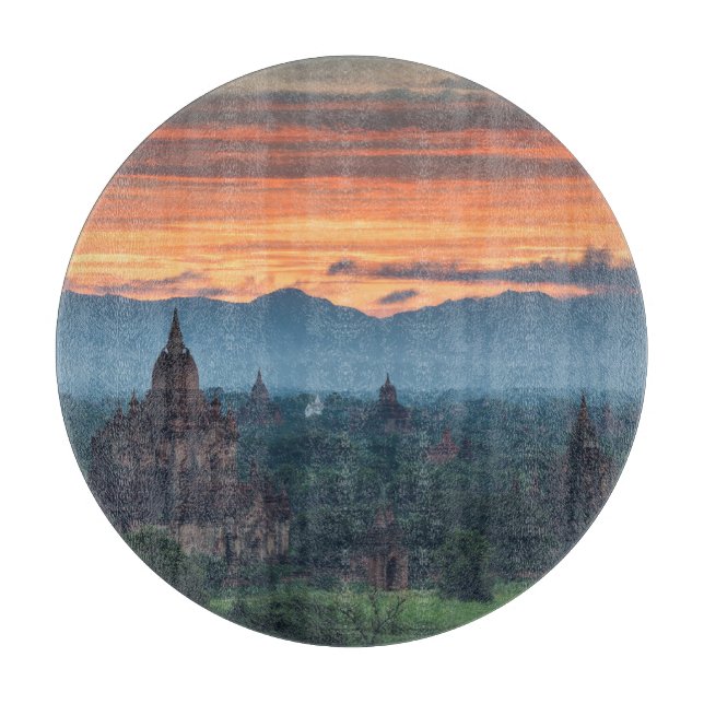 Myanmar, Bagan Soluppgång (Framsidan)
