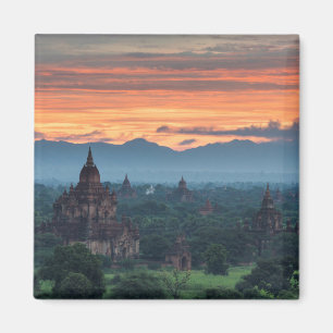Myanmar, Bagan Soluppgång Magnet