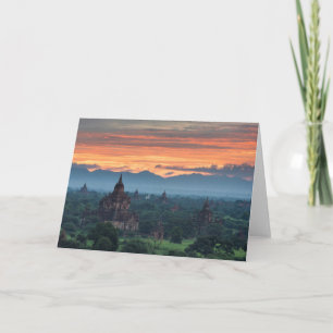 Myanmar, Bagan Sunrise Kort