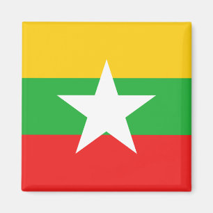 Myanmar flaggamagnet magnet