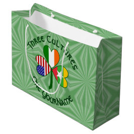 Myanmar Irish USA Shamrock Flagga Personlig