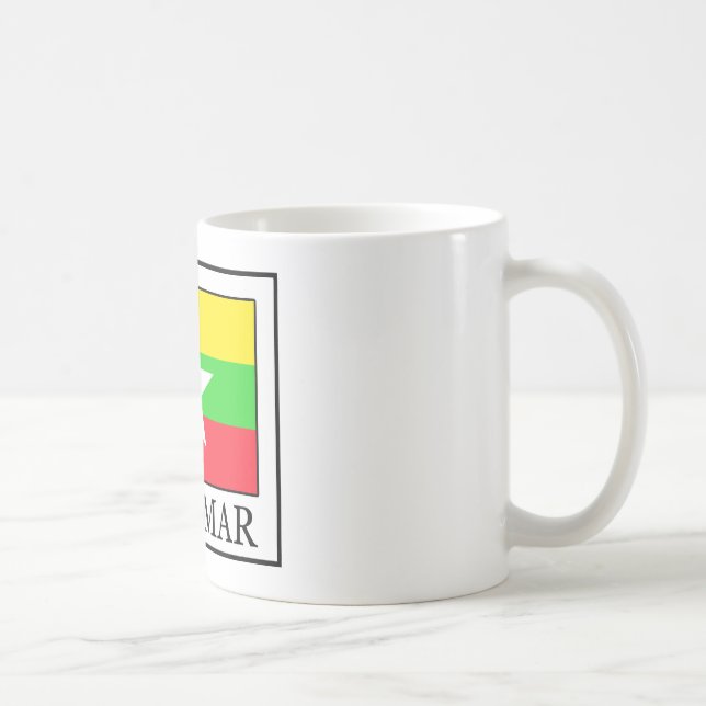 Myanmar Kaffemugg (Höger)