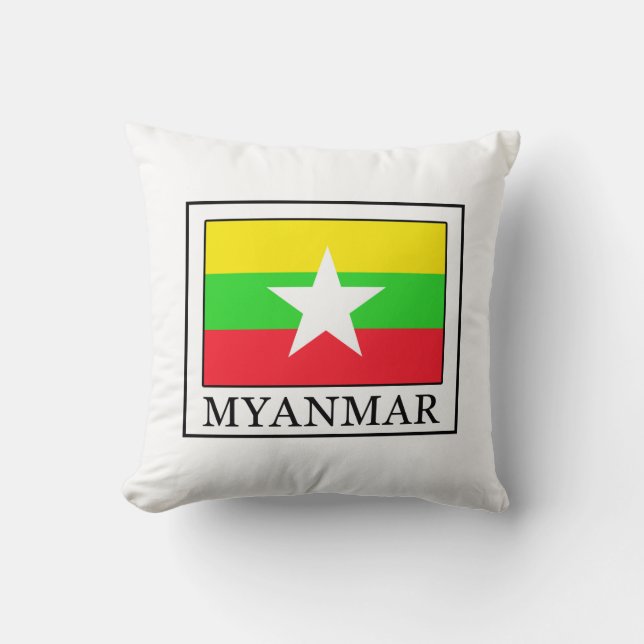 Myanmar Kudde (Framsida)