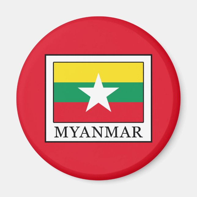 Myanmar Magnet (Framsidan)