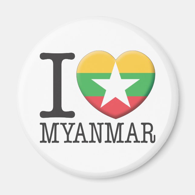 Myanmar Magnet (Framsidan)