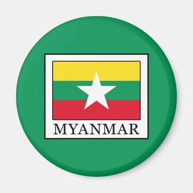Myanmar Magnet (Framsidan)