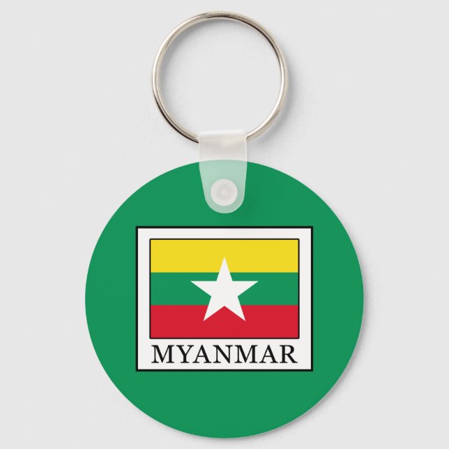 Myanmar Nyckelring (Framsida)