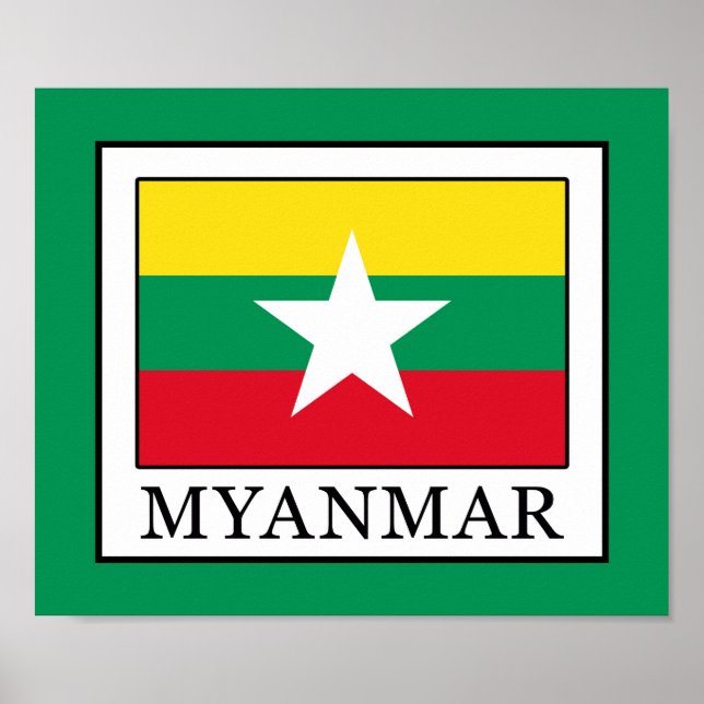 Myanmar Poster (Framsidan)
