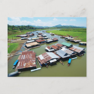 Myanmar Raft Vykort