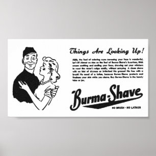 Myanmar Shave Adoring Öga Poster