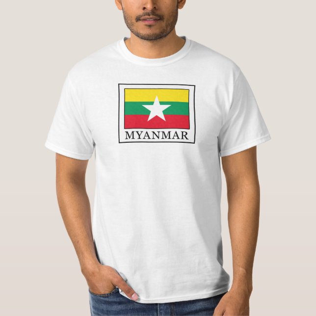 Myanmar Tee Shirt (Framsida)
