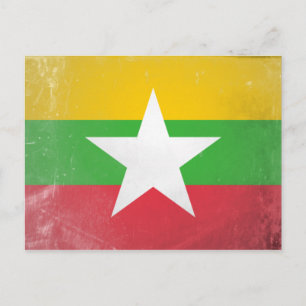 Myanmar Vykort