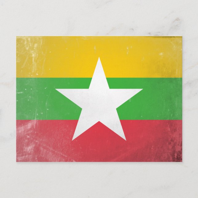 Myanmar Vykort (Framsida)