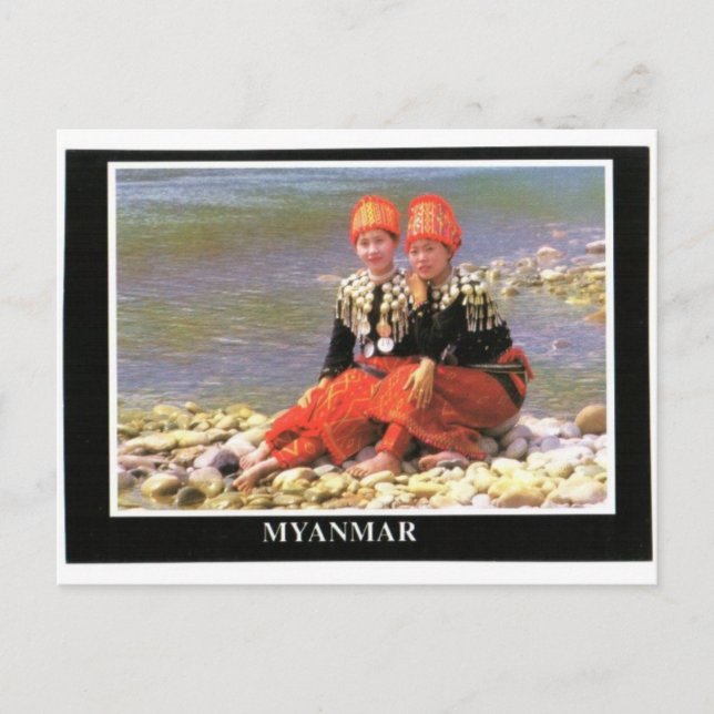 Myanmar Vykort (Framsida)