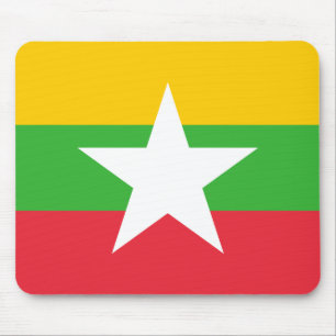 Myanmars flagga musmatta