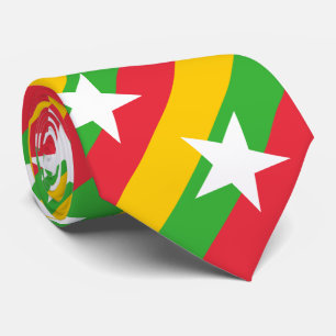 Myanmars flagga slips