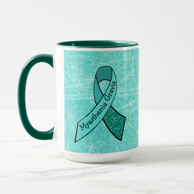 Myasthenia Gravis Aldrig Ge Up Hope MUGG (Vänster)