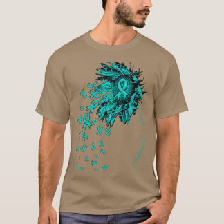 Myasthenia Gravis Awareness Awareness Sunblommri T Shirt