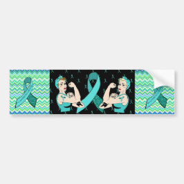 Myasthenia Gravis Awareness Bumper Sticker Bildekal
