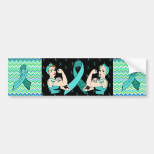 Myasthenia Gravis Awareness Bumper Sticker Bildekal