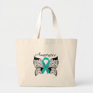 Myasthenia Gravis Awareness Butterfly Jumbo Tygkasse
