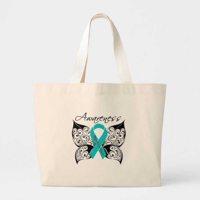Myasthenia Gravis Awareness Butterfly Jumbo Tygkasse (Framsidan)