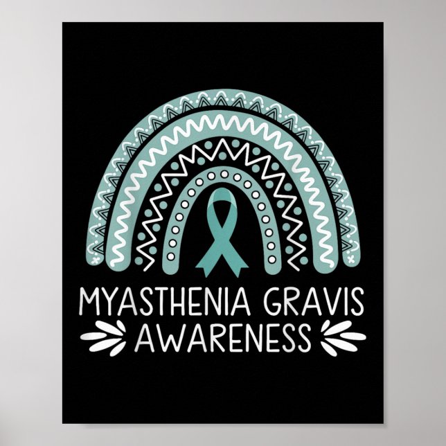 Myasthenia Gravis Awareness Poster (Framsidan)