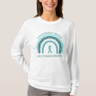 Myasthenia Gravis Hope, mod, styrka T Shirt