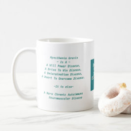 MyastheniaGravis medvetenhet Kaffemugg