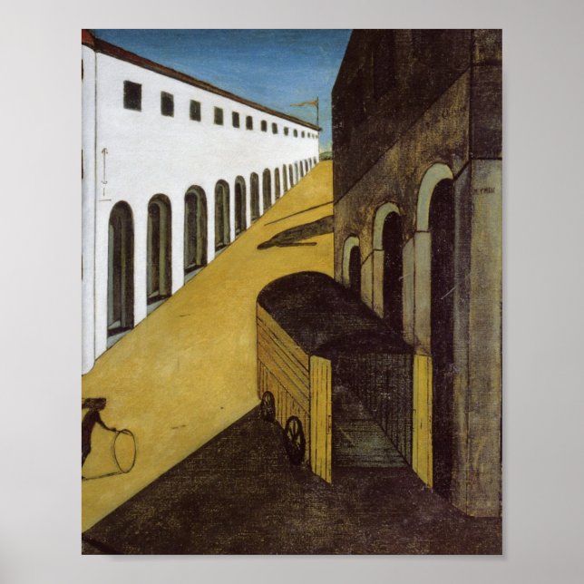 Myasty and Melancholy by Giorgio De Chirico Poster (Framsidan)