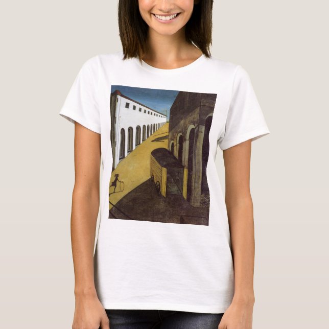 Myasty and Melancholy by Giorgio De Chirico T Shirt (Framsida)
