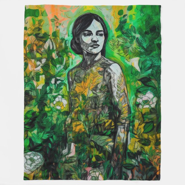 Myasty Dam Fleecefilt (Framsidan)