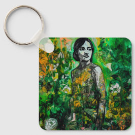 Myasty Dam Nyckelring