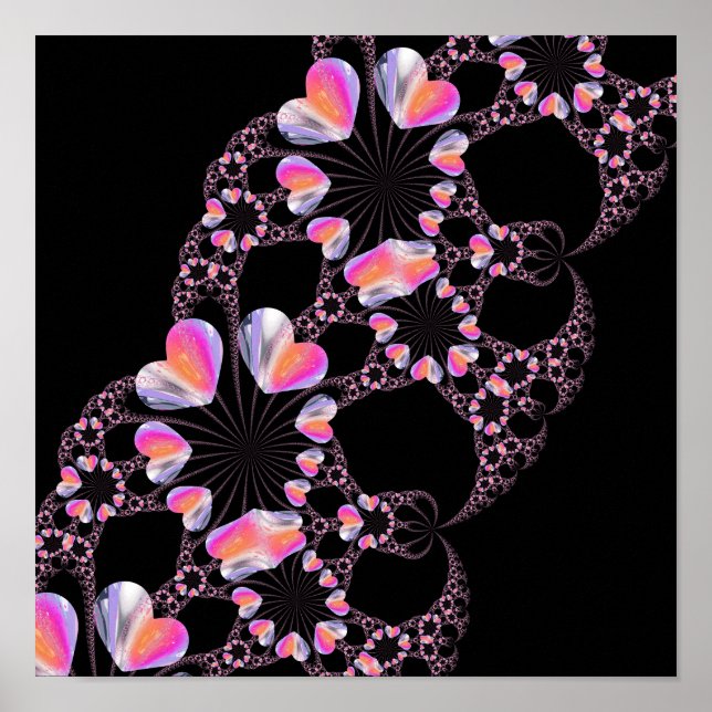 Myasty Heart Fractal Poster (Framsidan)