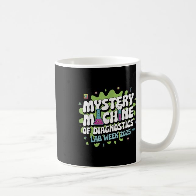 Myasty Maskin of Diagnostics Lab Week 2025 Lusnyj Kaffemugg (Höger)
