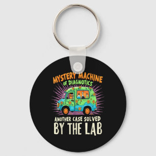 Myasty Maskin of Diagnostics Lab Week 2025 Tee Nyckelring