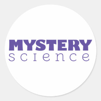 Myasty Science Sticker Runt Klistermärke