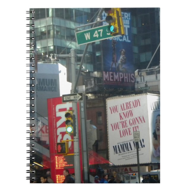 MYC Mamma Mia! Anteckningsbok (Framsidan)