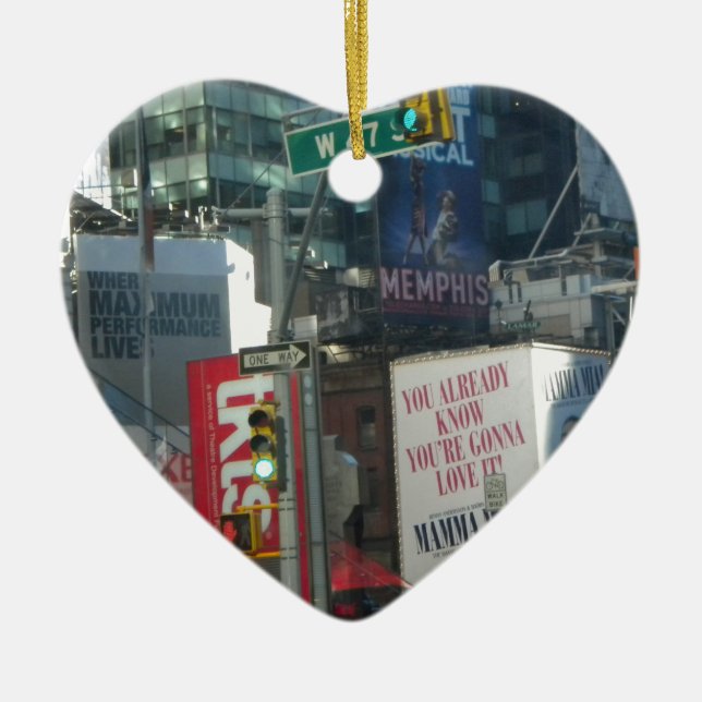 MYC mamma Mia! Julgransprydnad Keramik (Framsidan)