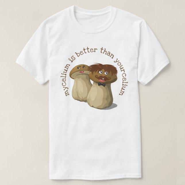 Mycelium T-shirt (Design framsida)