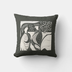 Mycenaean Grekiska inspired Gossips Pillow Kudde