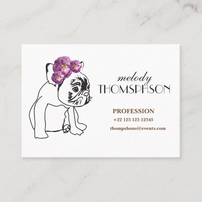 Mycket 8,9 cm x 6,4 cm, standard Matte Visitkort (Framsida)