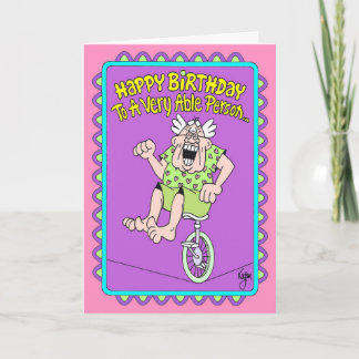 MYCKET ABEL Birthday Card Kort
