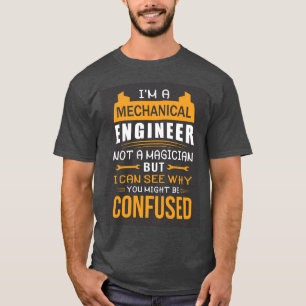 Mycket akut mekanisk Ingenjör Magician T Shirt