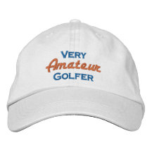 Mycket Amateur Golfer Embroired Baseball Cap