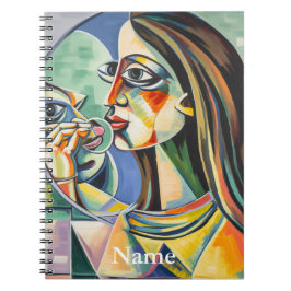 Mycket Arty Spiral fotopatbook Anteckningsbok